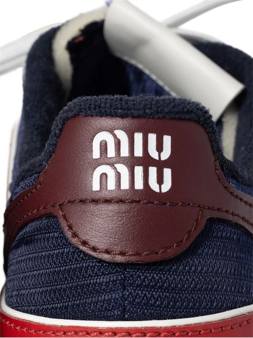 Gymnasium sneakers in technical fabric and suede MIU MIU | 5E428EF-A00571F001Z